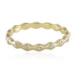 I2 (I) Diamant-Silberring