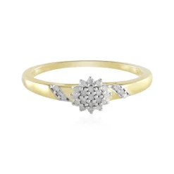 I2 (I) Diamant-Silberring