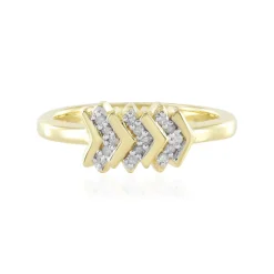 I2 (I) Diamant-Silberring