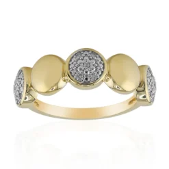 I3 (I) Diamant-Silberring