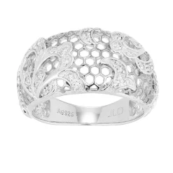 I3 (I) Diamant-Silberring