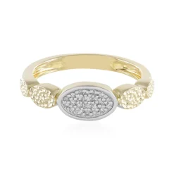 I2 (I) Diamant-Silberring