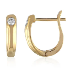 IF (D) Brillant-Goldohrringe