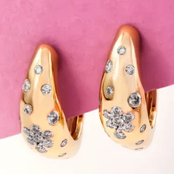 IF (D) Brillant-Goldohrringe