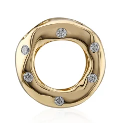 IF (D) Diamant-Goldanhänger