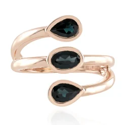 Indigolith-Goldring (KM by Juwelo)