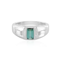 Indigolith-Silberring (Adela Silber)