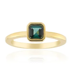 Indigolith-Silberring (Adela Silber)