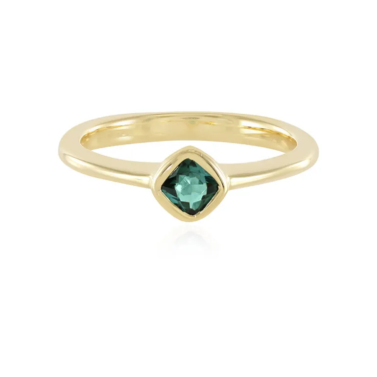 Indigolith-Silberring(Adela Silber)