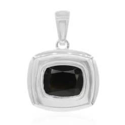 Indochinit-Silberanhänger