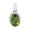 Jilin-Peridot-Silberanhänger (Pallanova)