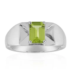 Jilin-Peridot-Silberring (Pallanova)