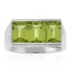 Jilin-Peridot-Silberring (Pallanova)