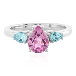 Jubiläums-Topas-Silberring