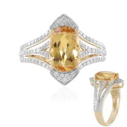 Kaiserlicher Topas-Goldring (SUHANA)