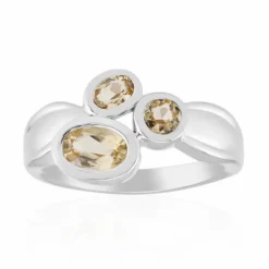 Kaiserlicher Topas-Silberring (Pallanova)