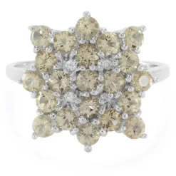 Kaiserlicher Topas-Silberring