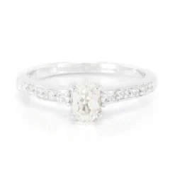 Kanariengelber Kunzit-Silberring