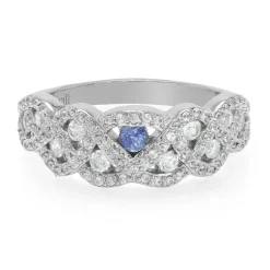 Kanchanaburi-Saphir-Silberring