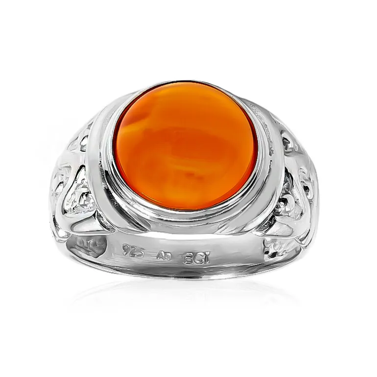 Karneol-Silberring (CUSTODANA)