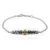 Kenianischer Tsavorit-Silberarmband (Remy Rotenier)