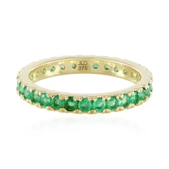 Kolumbianischer Smaragd-Goldring