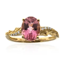 Kongo-Neon-Turmalin-Goldring (Smithsonian)