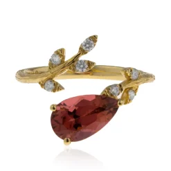 Kongo-Neon-Turmalin-Goldring (Smithsonian)