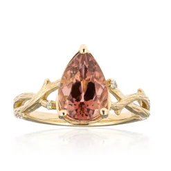 Kongo-Neon-Turmalin-Goldring (Smithsonian)