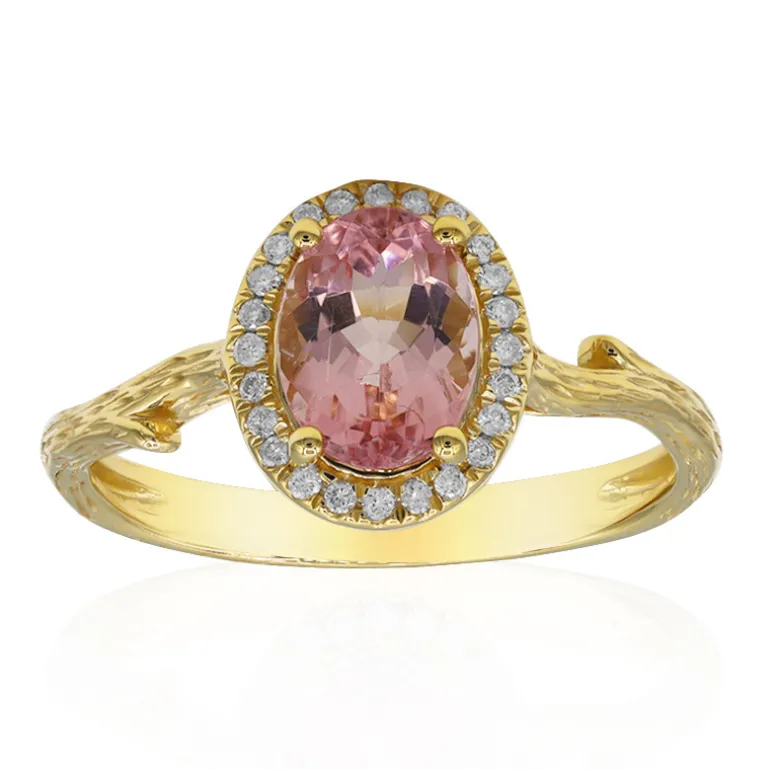 Kongo-Neon-Turmalin-Goldring (Smithsonian)