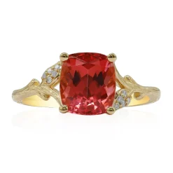 Kongo-Neon-Turmalin-Goldring (Smithsonian)