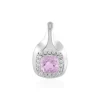 Kunzit-Silberanhänger