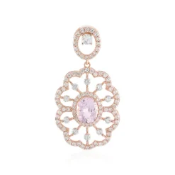 Kunzit-Silberanhänger (Adela Silber)