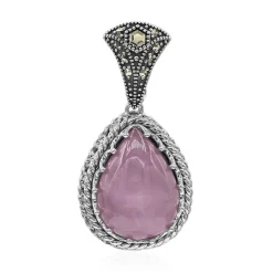 Kunzit-Silberanhänger (Annette classic)