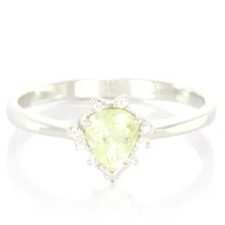 Kupfer-Turmalin-Silberring