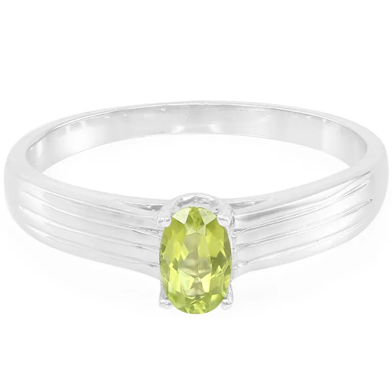 Kupfer-Turmalin-Silberring