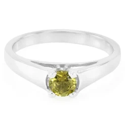 Kupfer-Turmalin-Silberring