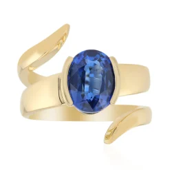 Kyanit-Goldring (de Melo)