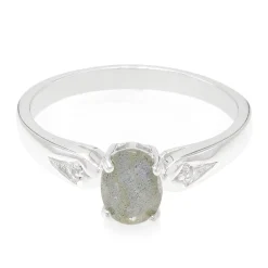 Labradorit-Silberring