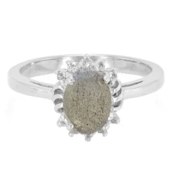 Labradorit-Silberring