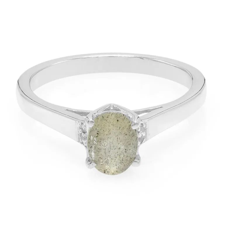 Labradorit-Silberring