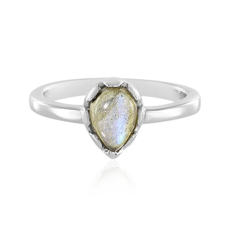 Labradorit-Silberring