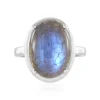 Labradorit-Silberring