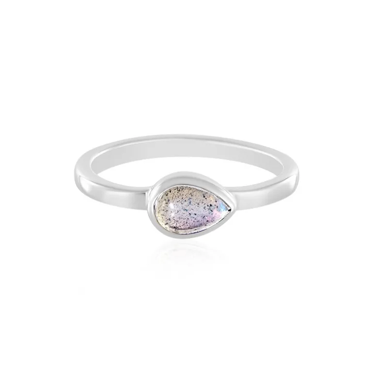 Labradorit-Silberring