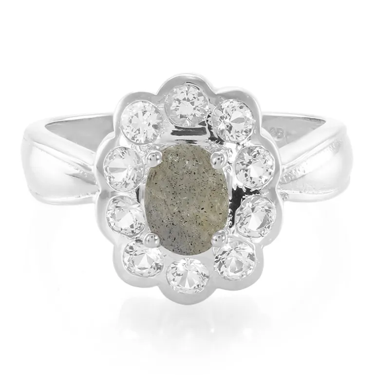 Labradorit-Silberring