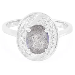 Labradorit-Silberring