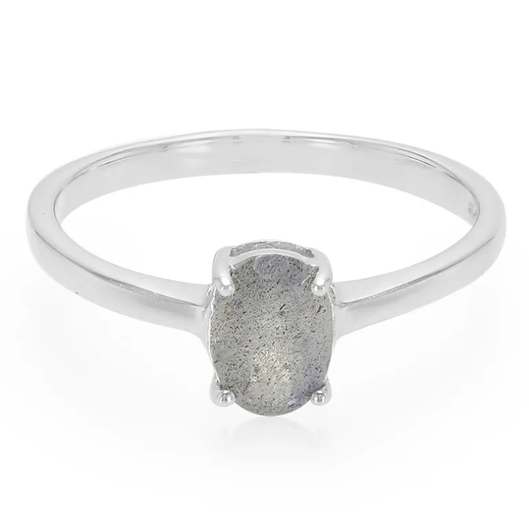 Labradorit-Silberring