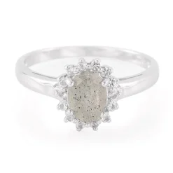 Labradorit-Silberring