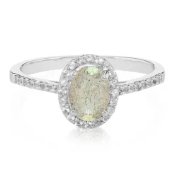 Labradorit-Silberring