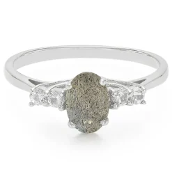 Labradorit-Silberring